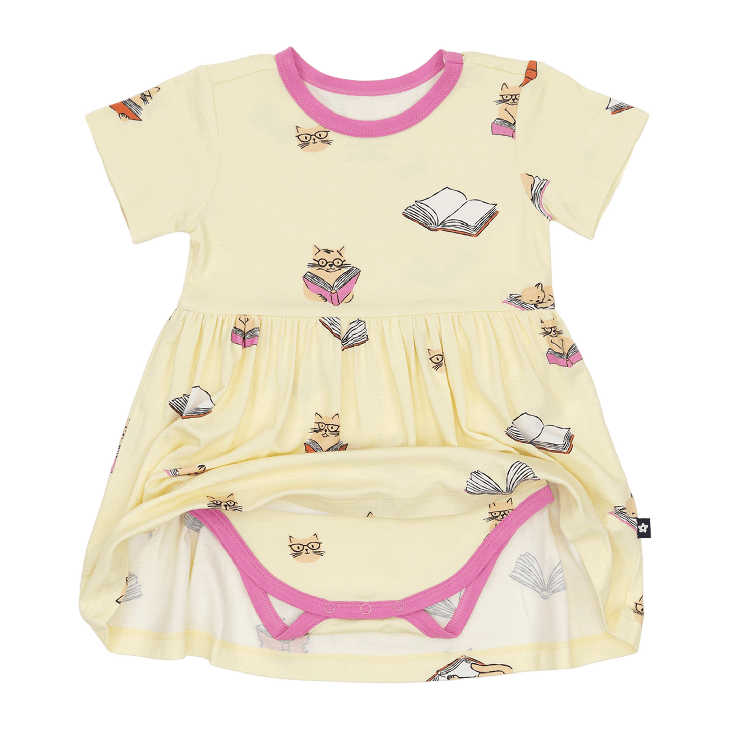 Twirl Dress in Whiskers and Words