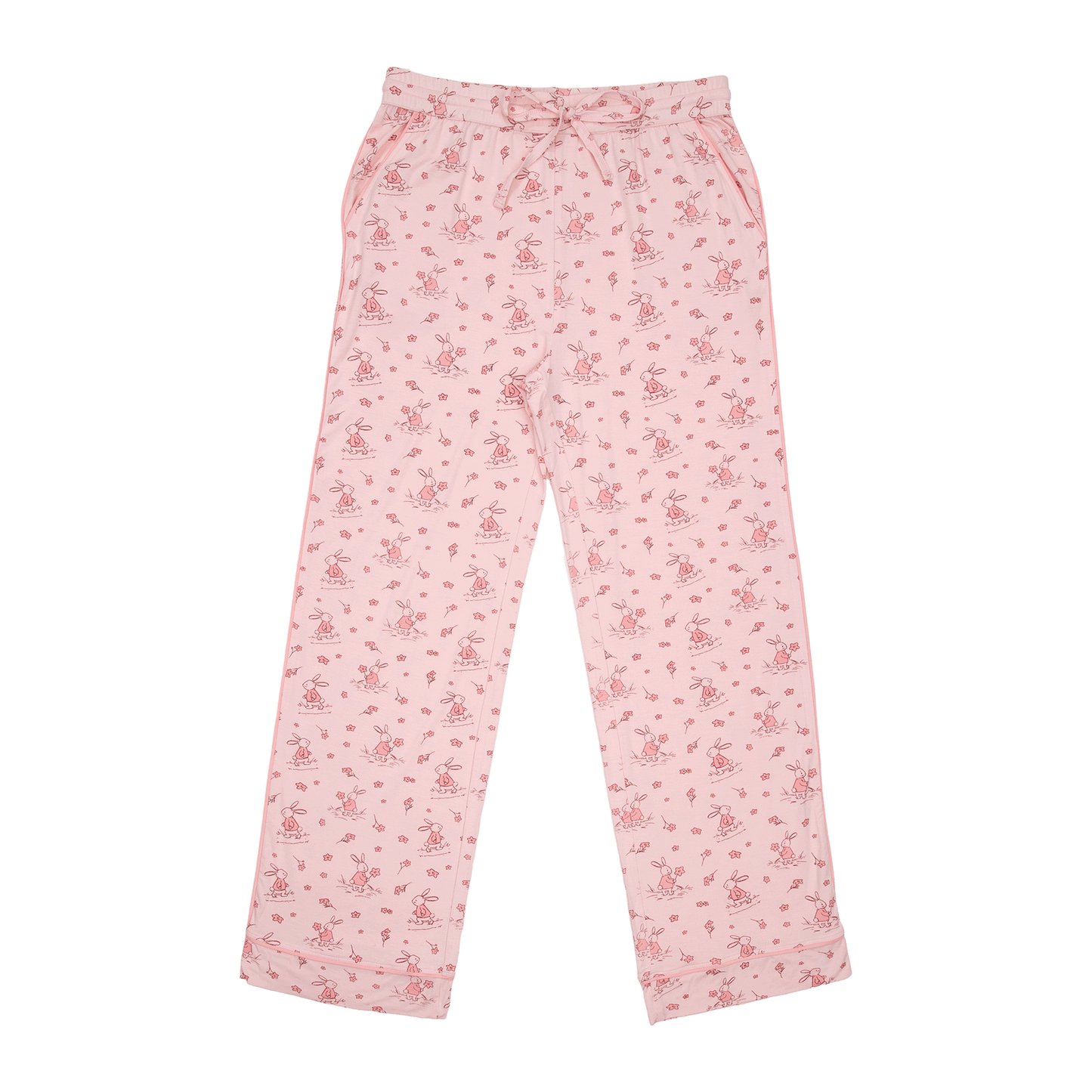 Women's Long Pajama Set in Bunny Blossoms