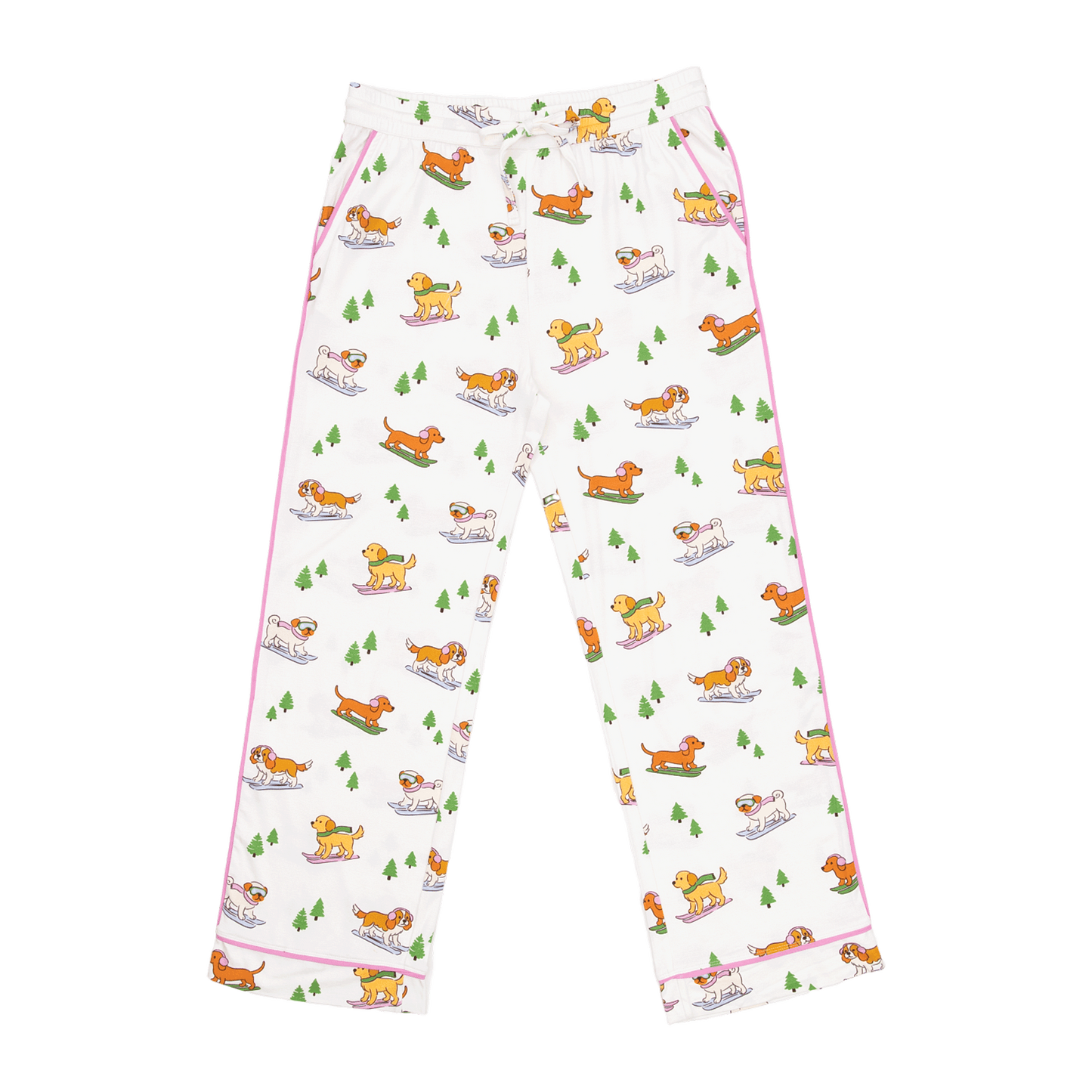 Women's Long Pajama Set in Pawder Patrol