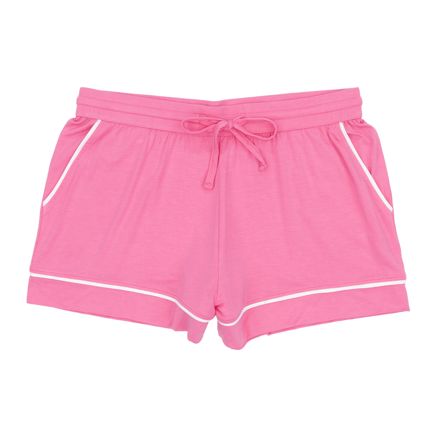 Women's Short Pajama Set in Pawprint Petal