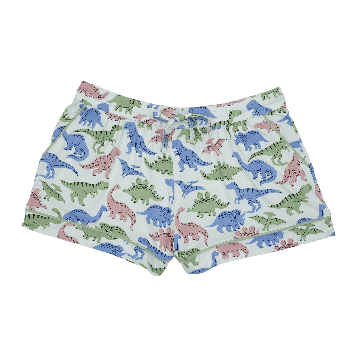 Women's Short Pajama Set in Prehistoric Pals