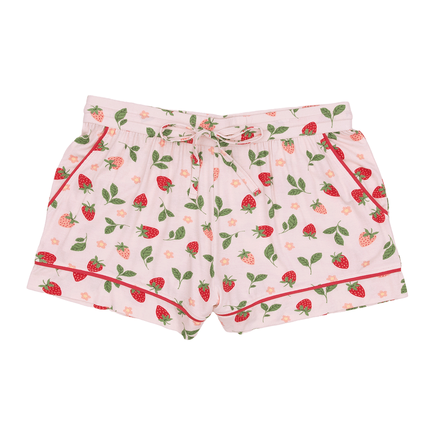 Women's Short Pajama Set in Strawberry Fields
