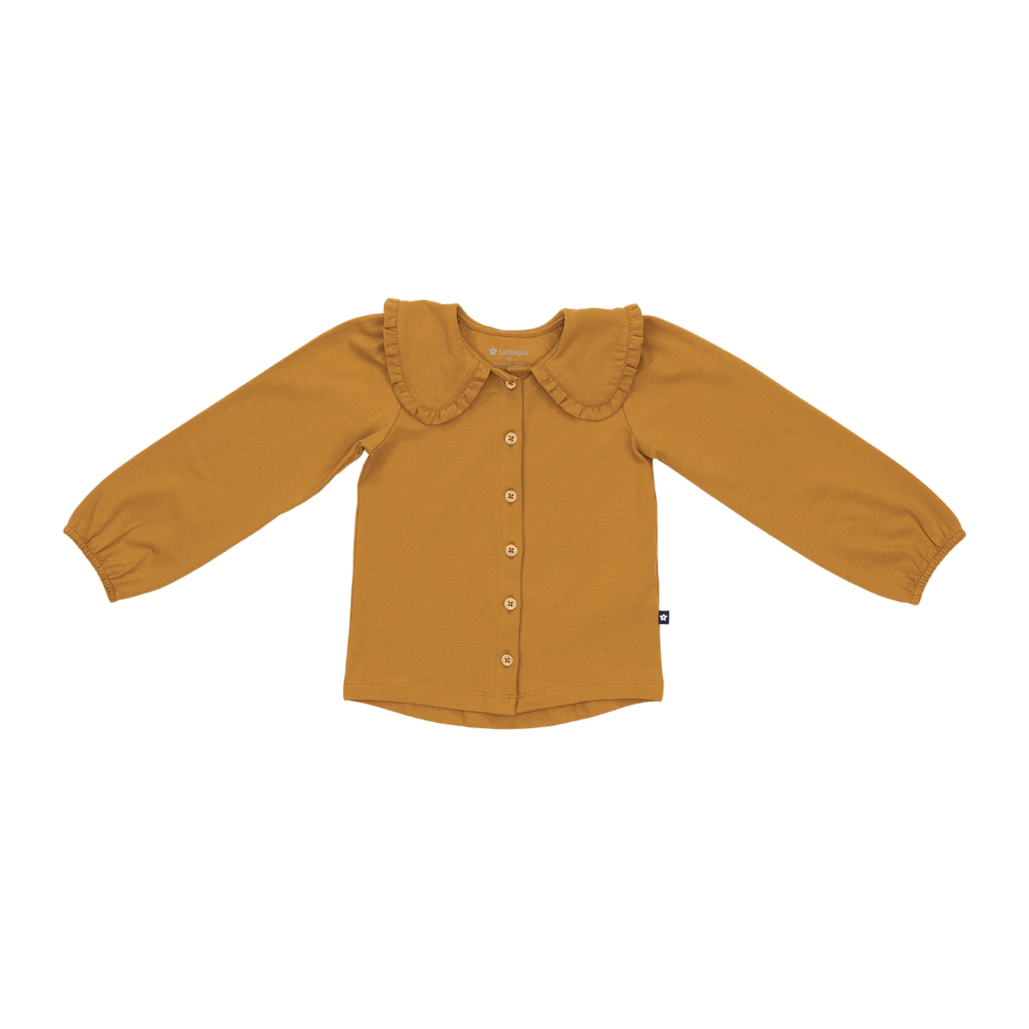 Collared Button Up Shirt in Maplewood