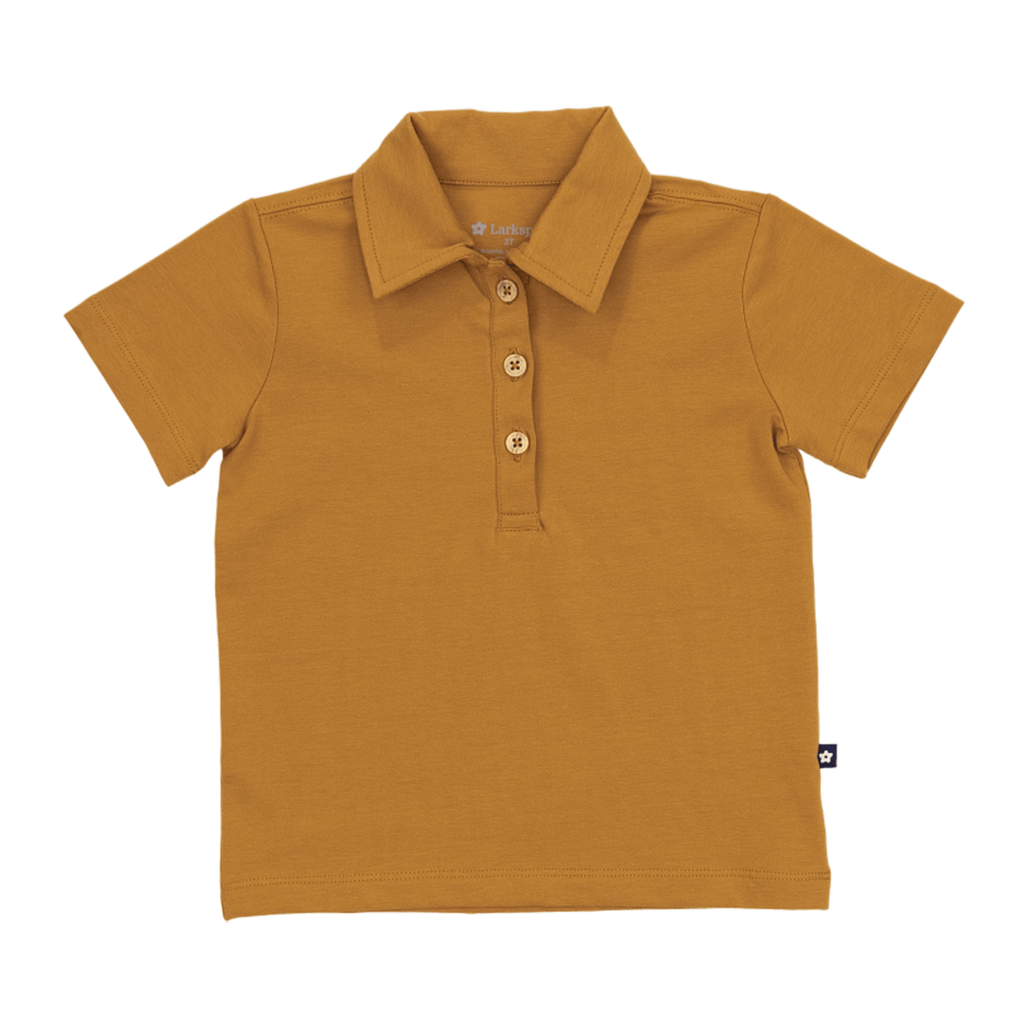 Toddler Short Sleeve Polo in Maplewood