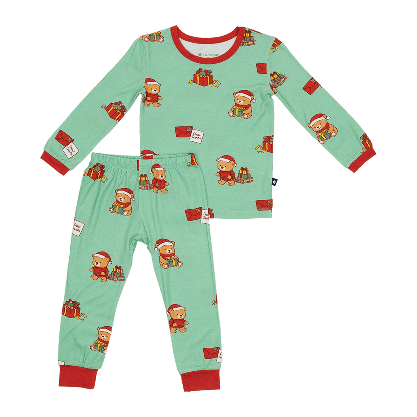 Long PJ Set in Dear Santa