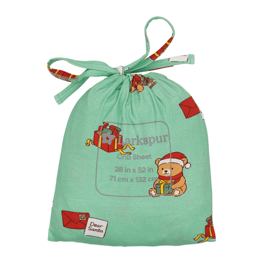 Crib Sheet in Dear Santa