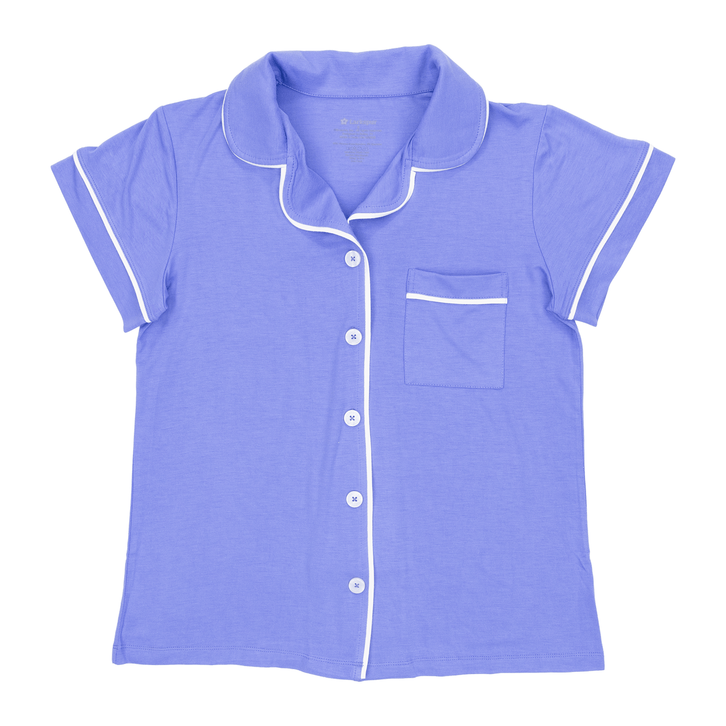 Women's Short Pajama Set in Periwinkle