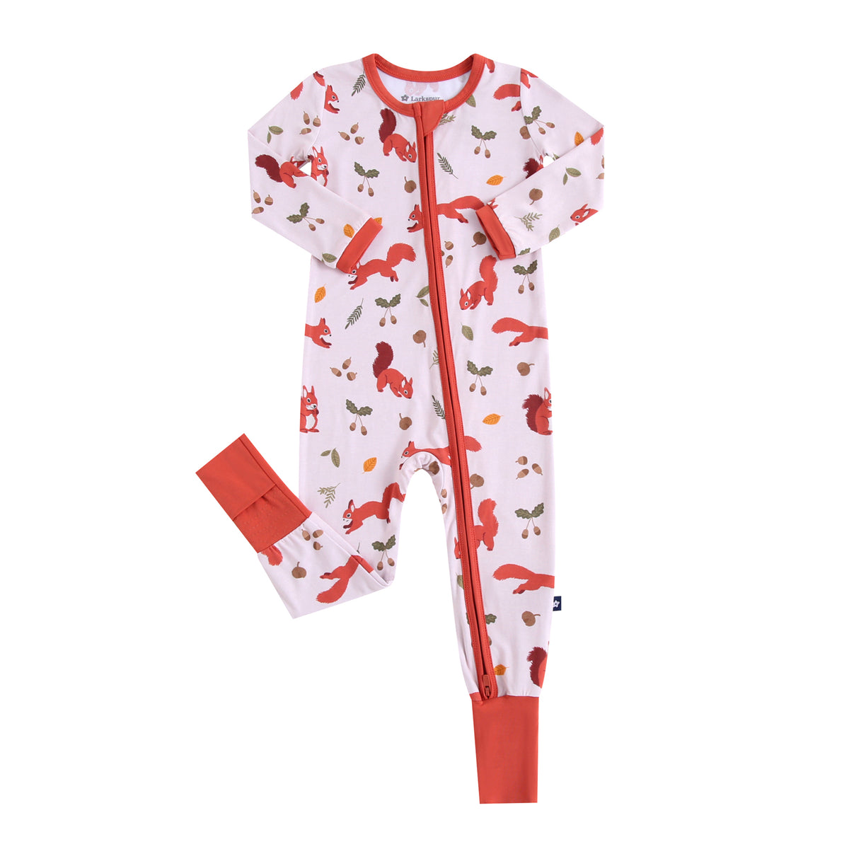 Convertible One Piece in Squirrels and Nuts
