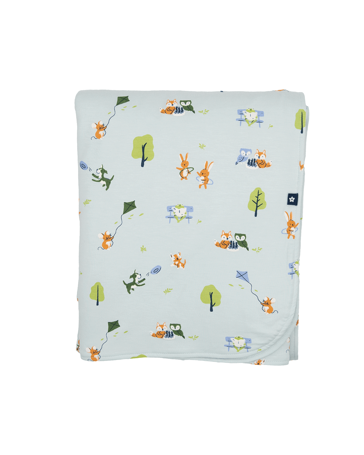 Cozy Blanket in Forest Fun Day