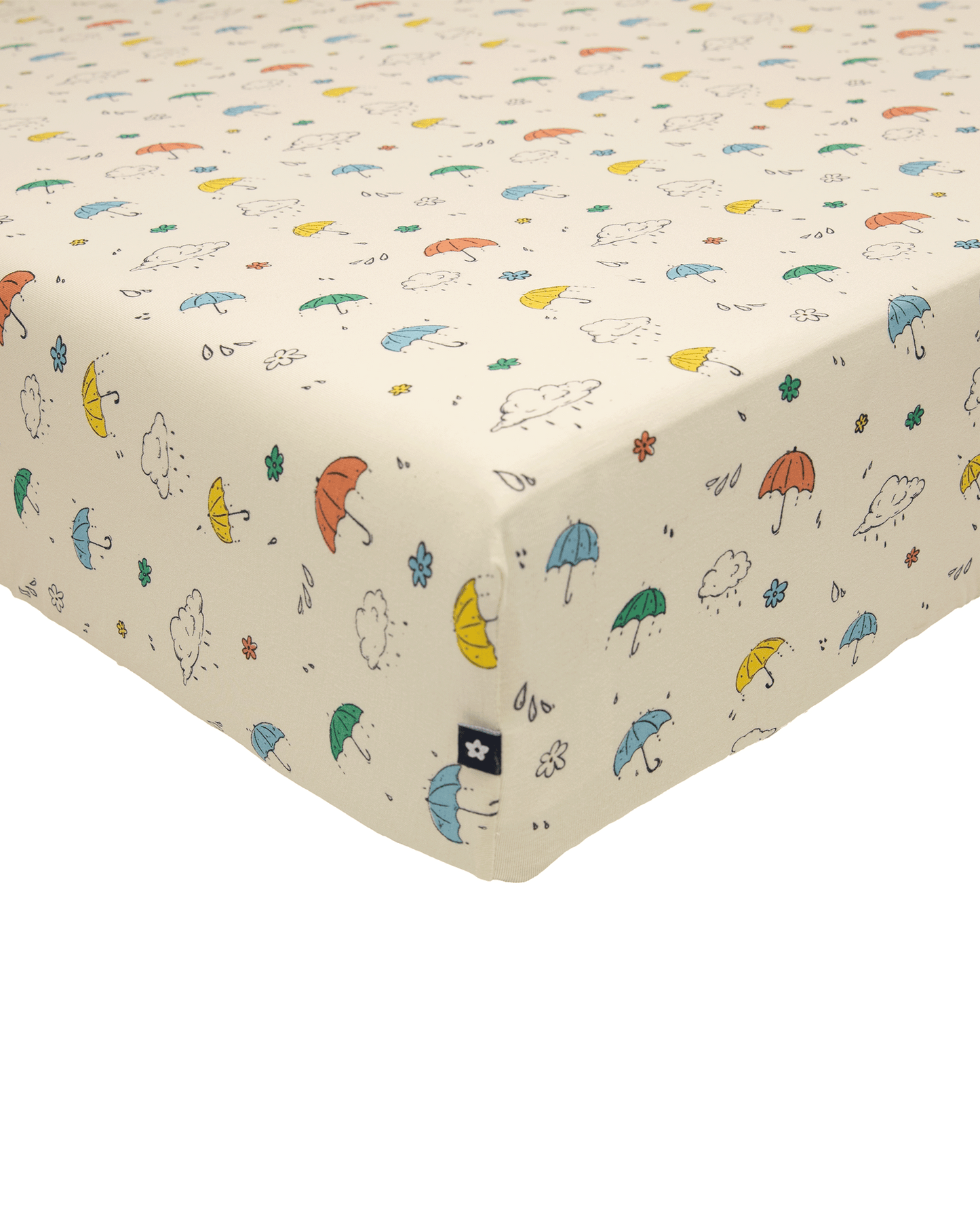 Crib Sheet in Spring Showers