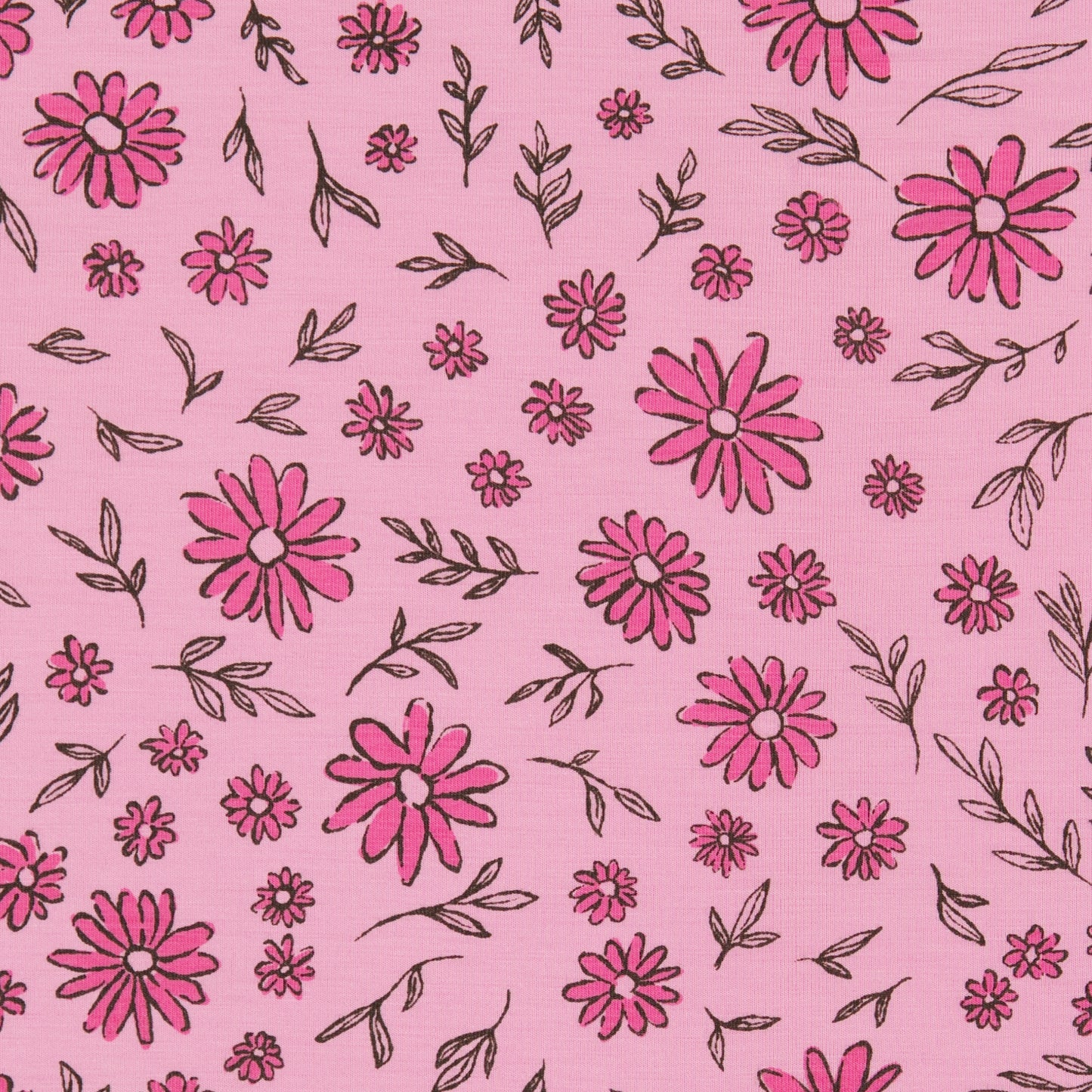 Jogger Set in Ditsy Daisies
