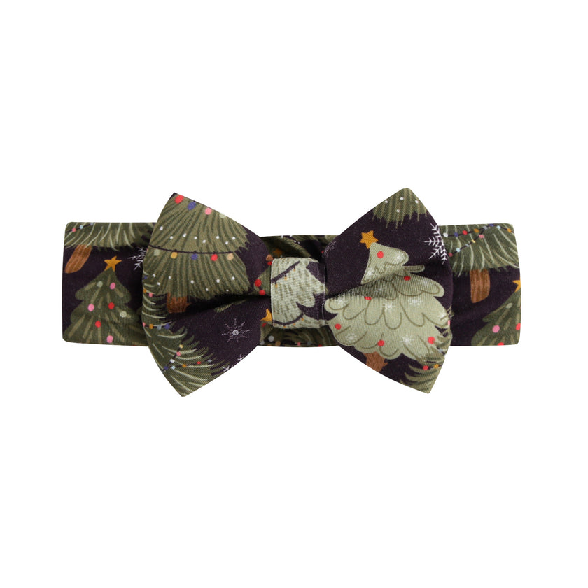 Headband in Festive Trees