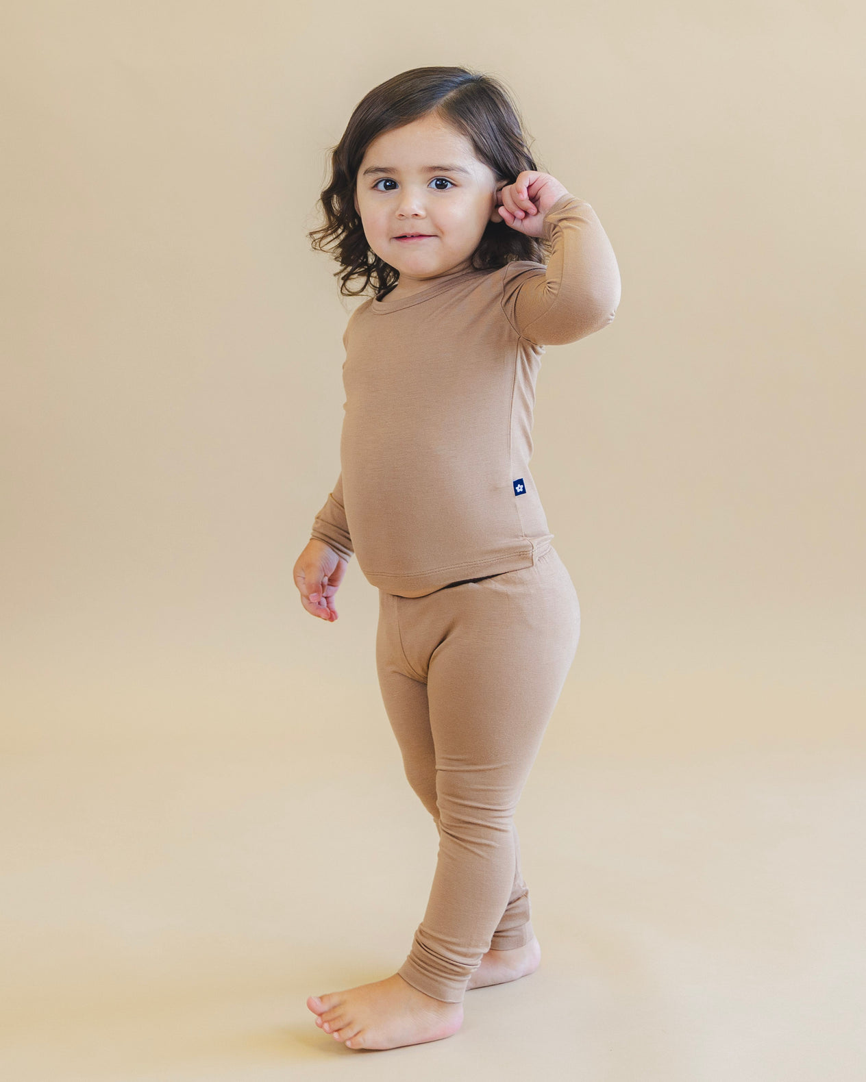 Long PJ Set in Mocha