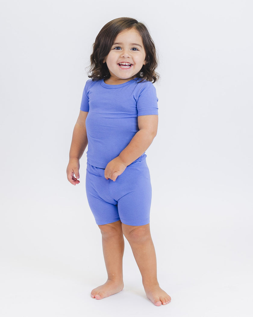 Short PJ Set in Periwinkle