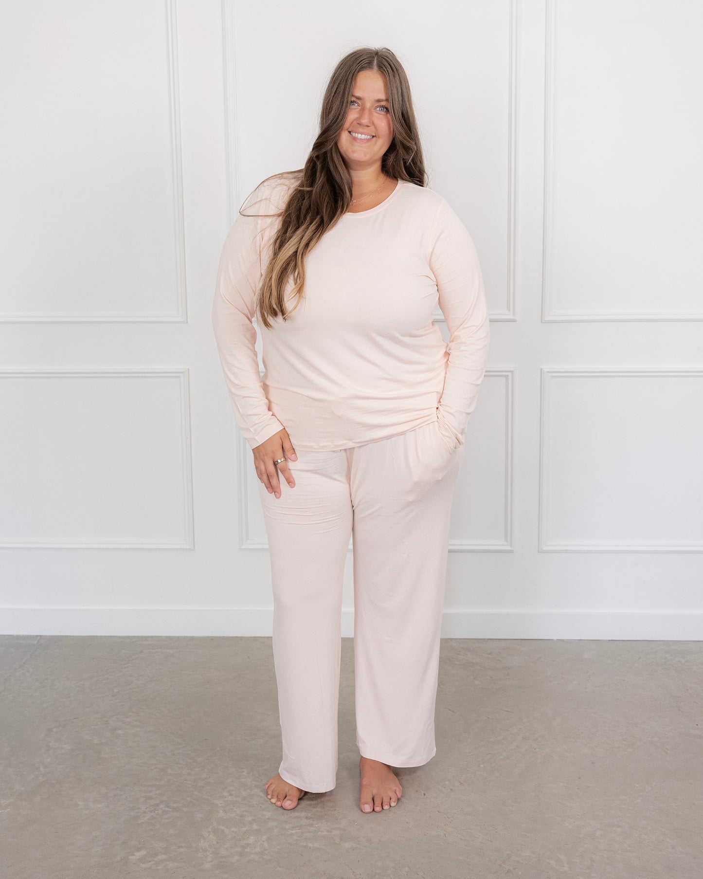 Women's Lounge Pant in Blush