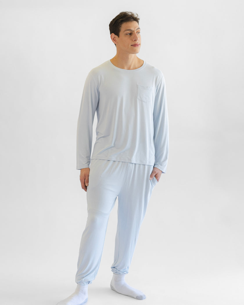 Men's Jogger Set in Cloud