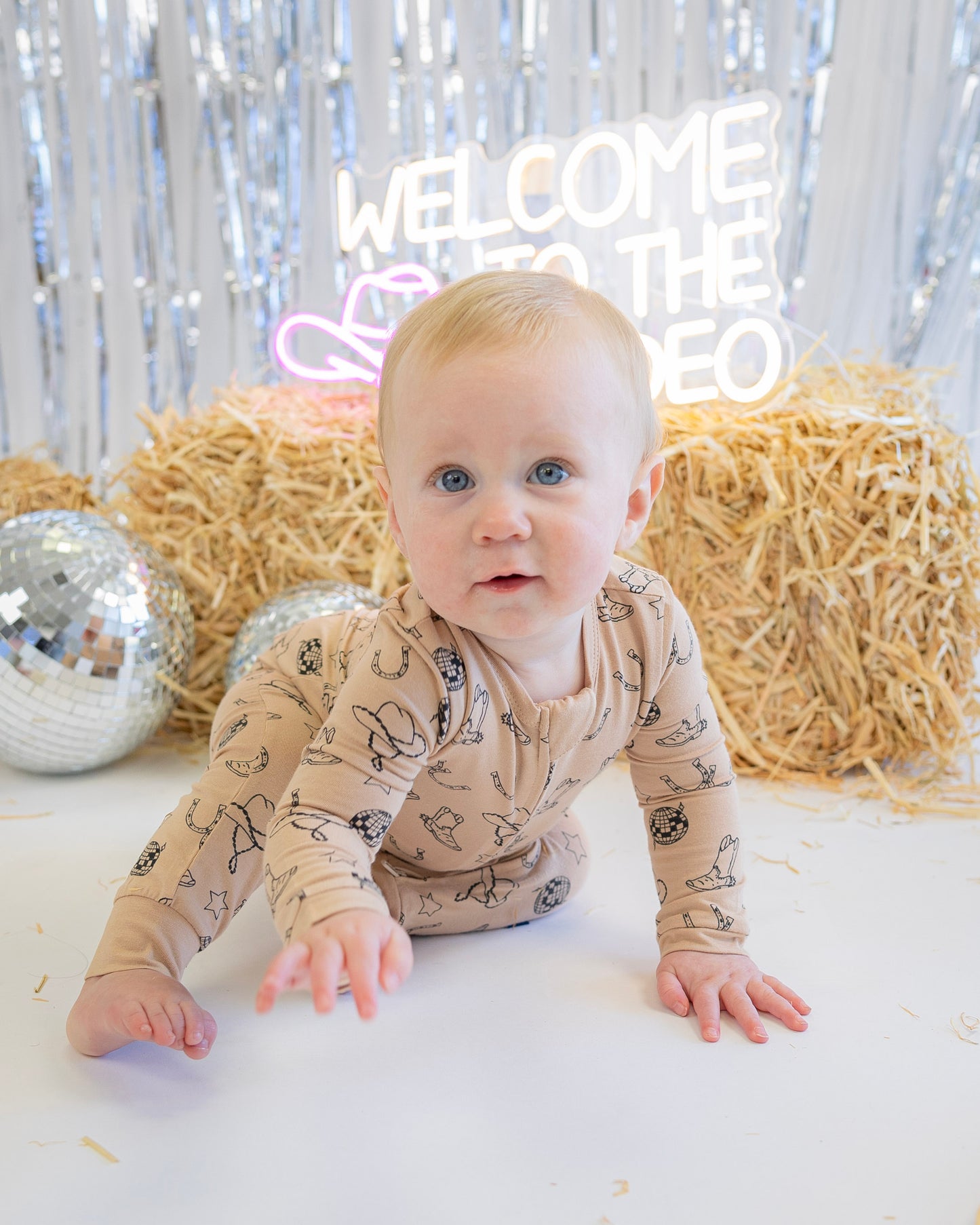 Zip Romper in Rodeo