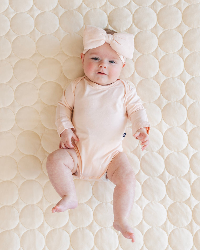 Long Sleeve Bodysuit in Blush