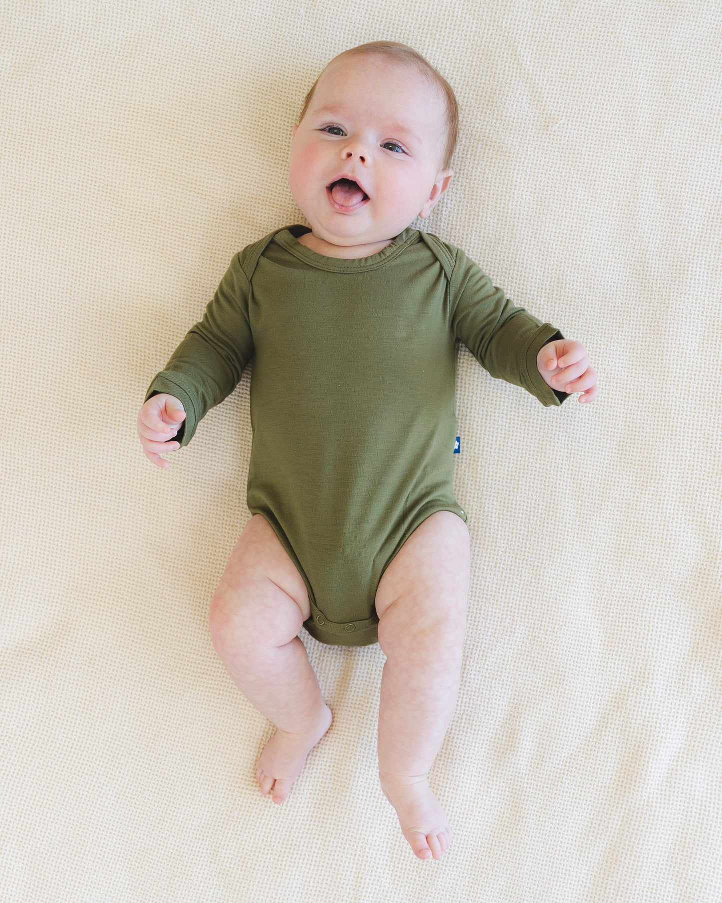 Long Sleeve Bodysuit in Olive