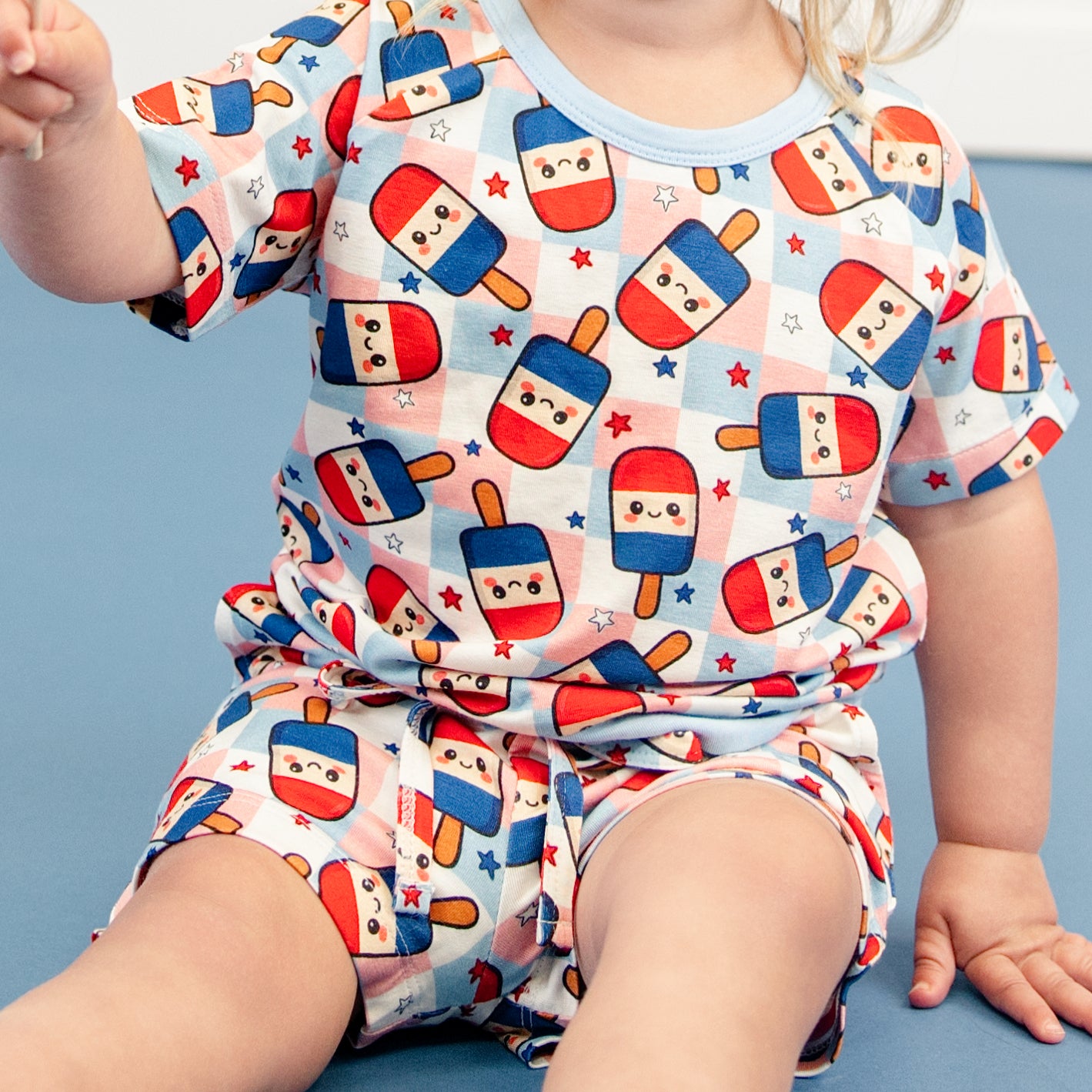 Jogger Set in Patriot Pops