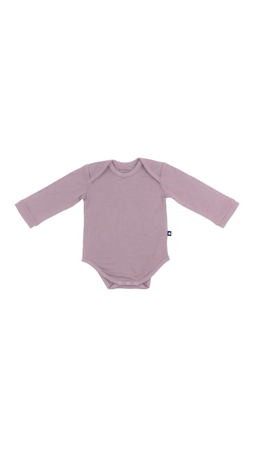 Long Sleeve Bodysuit in Grape