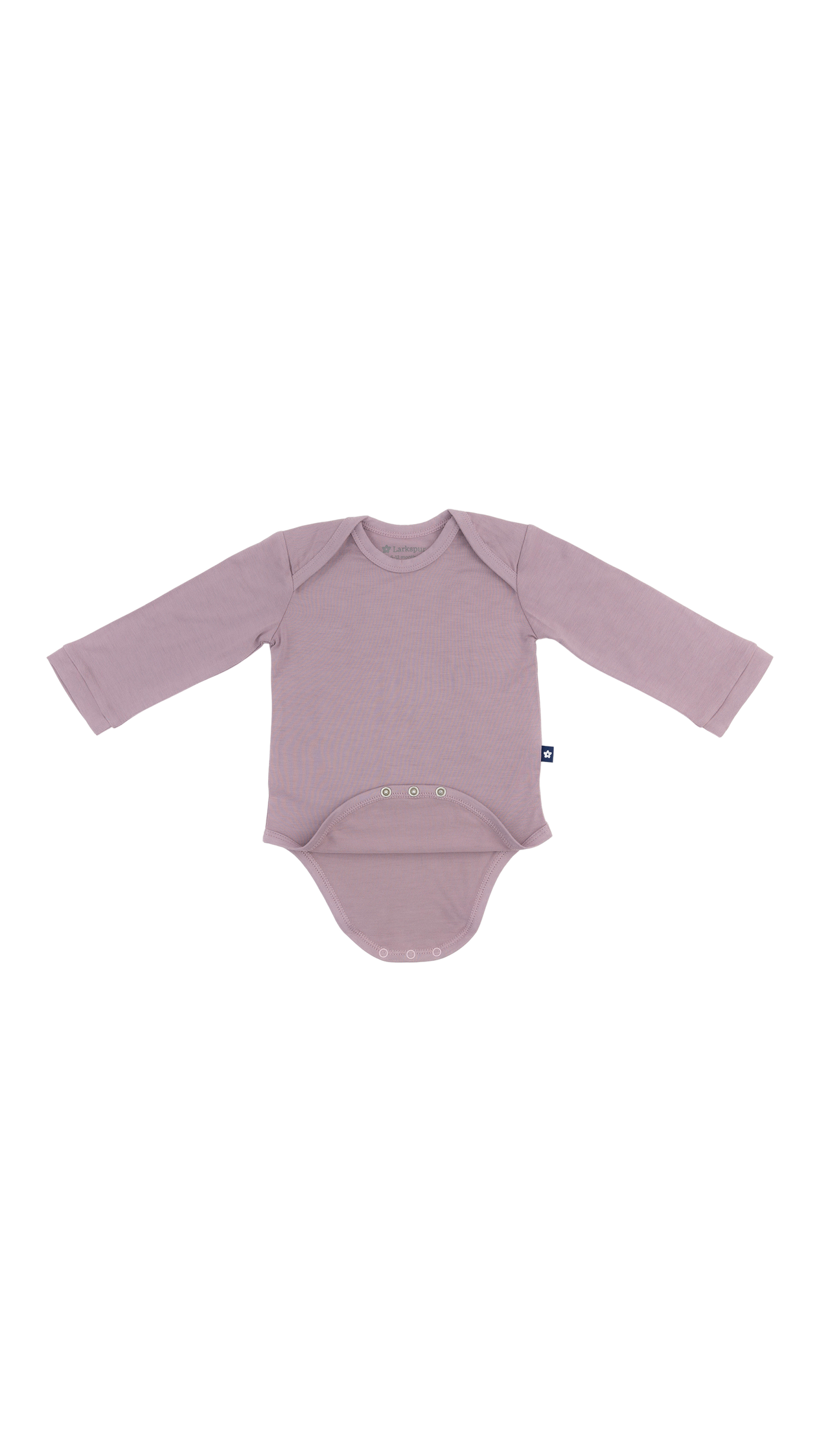 Long Sleeve Bodysuit in Grape