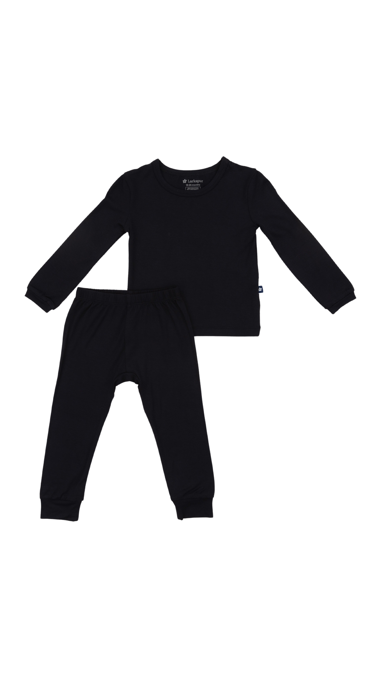 Long PJ Set in Black