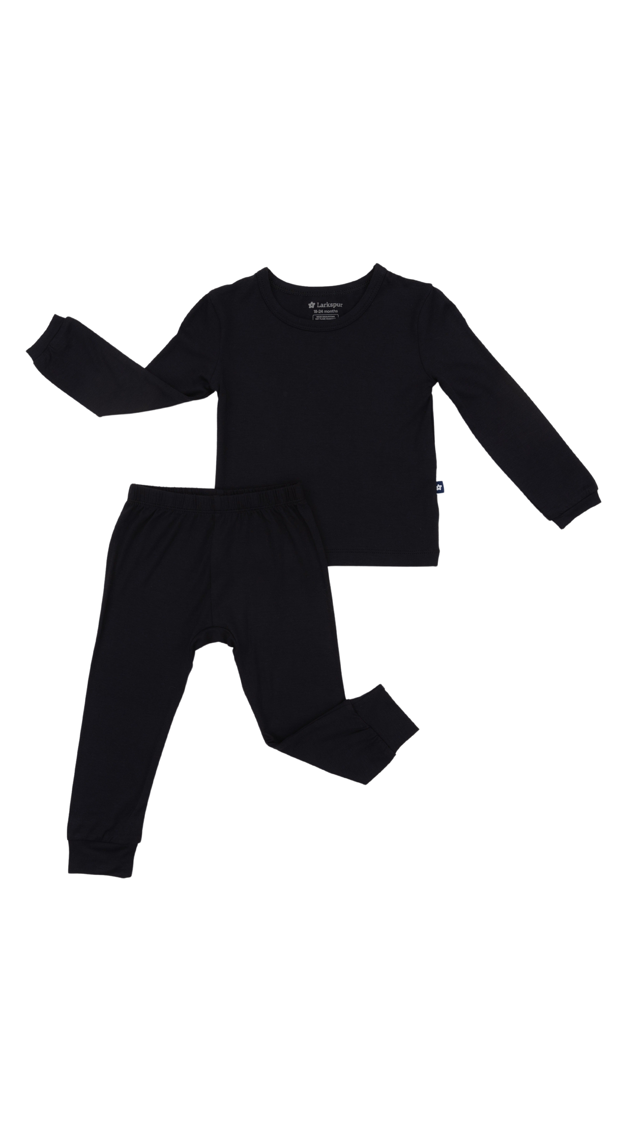 Long PJ Set in Black