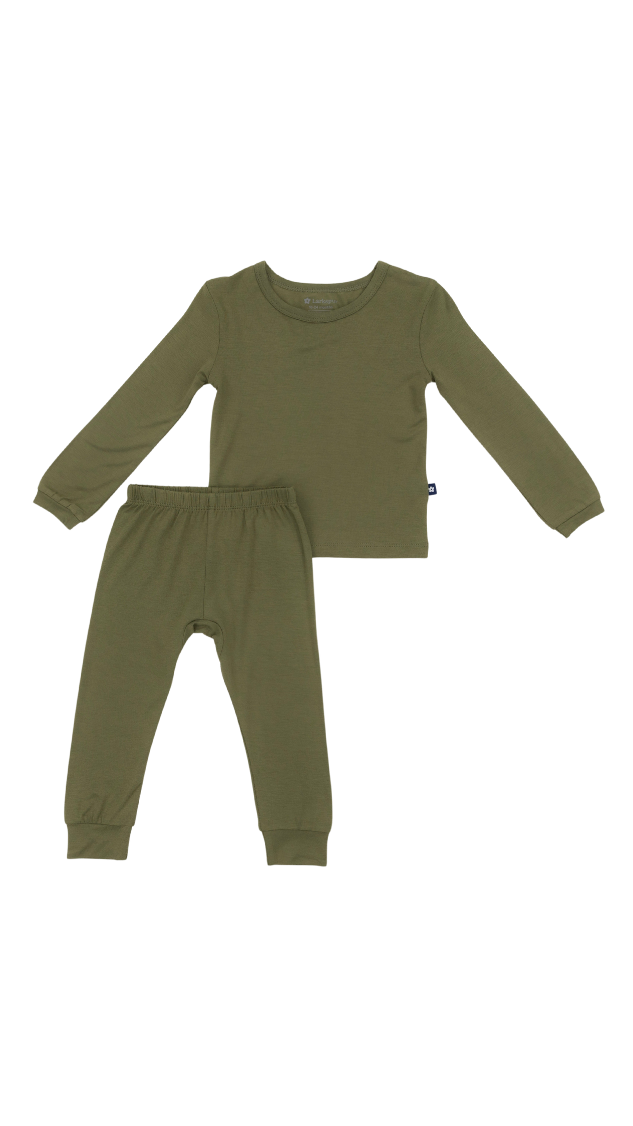 Long PJ Set in Olive