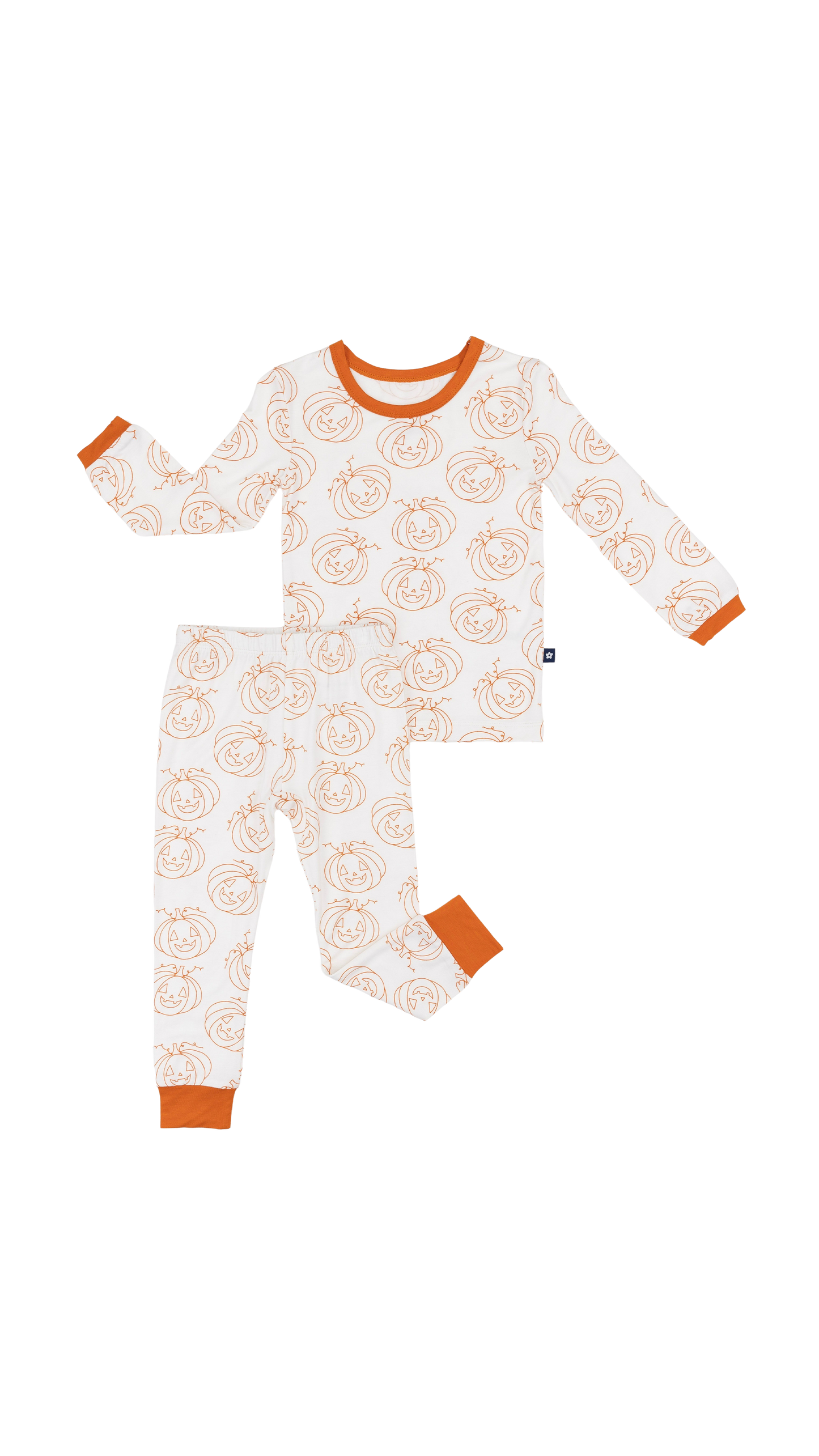 Long PJ Set in The Great Pumpkin