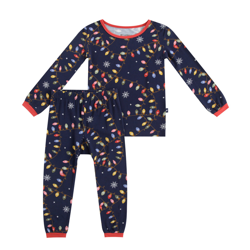 Long Sleeve Pajamas in Twinkle Night