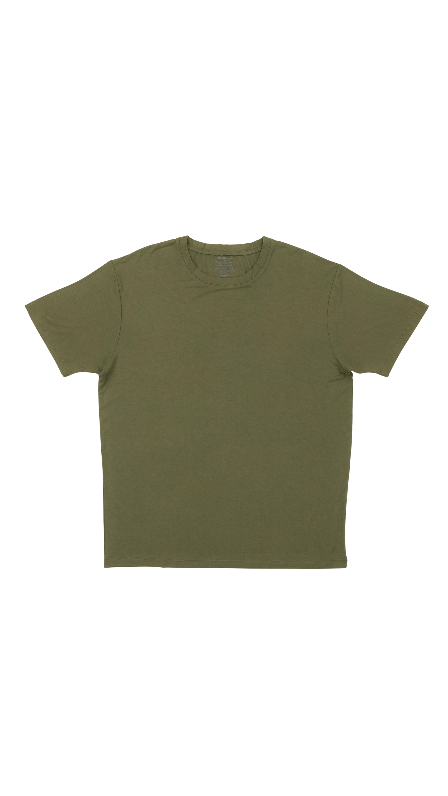 Men's Crew Neck Tee in Olive