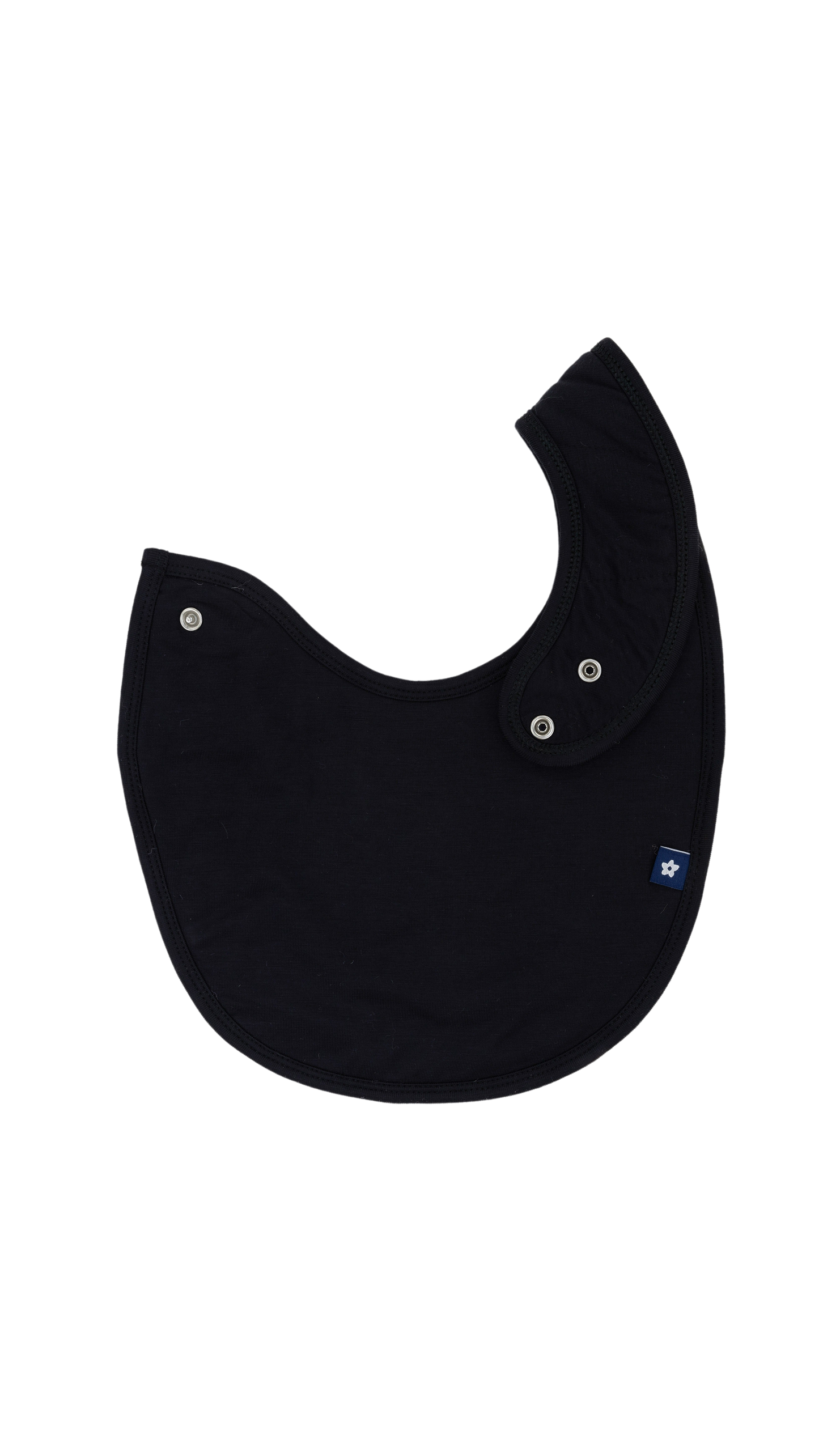 Plush Bib in Black