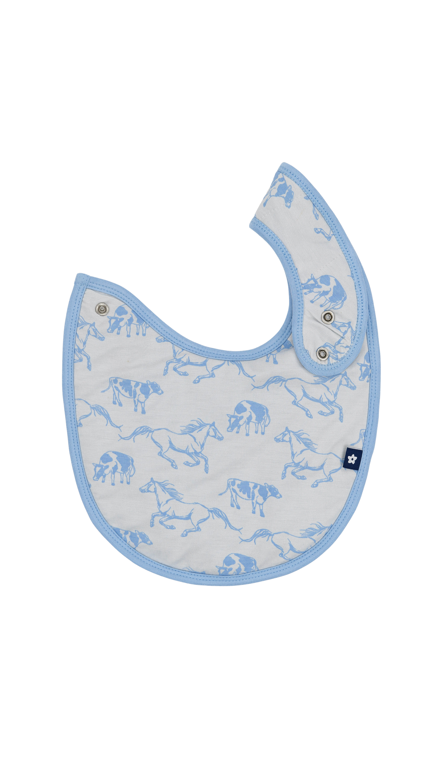 Plush Bib in Giddy Up