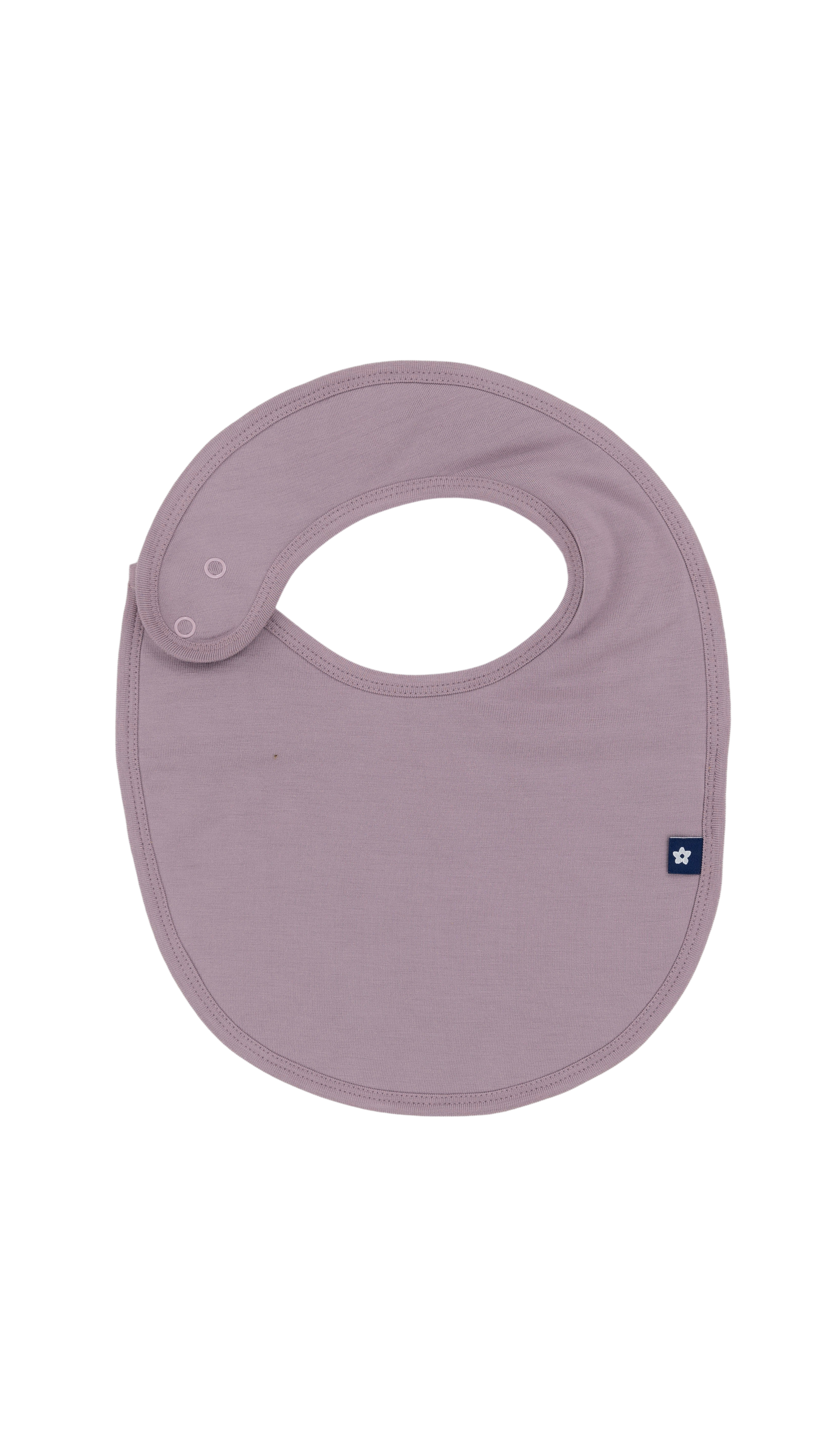 Plush Bib in Grape