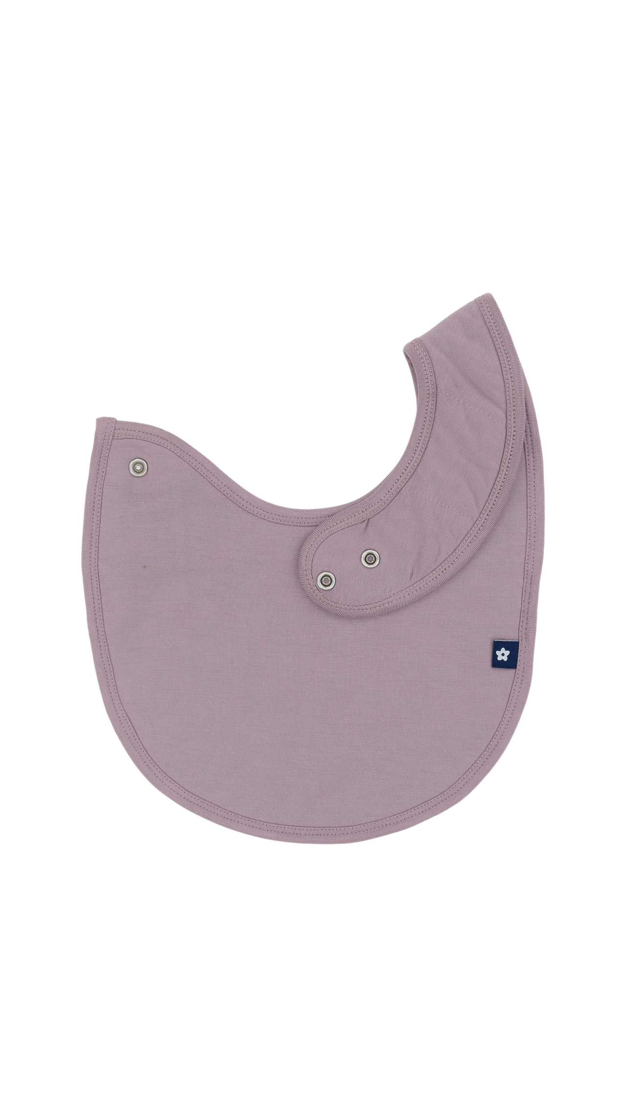 Plush Bib in Grape