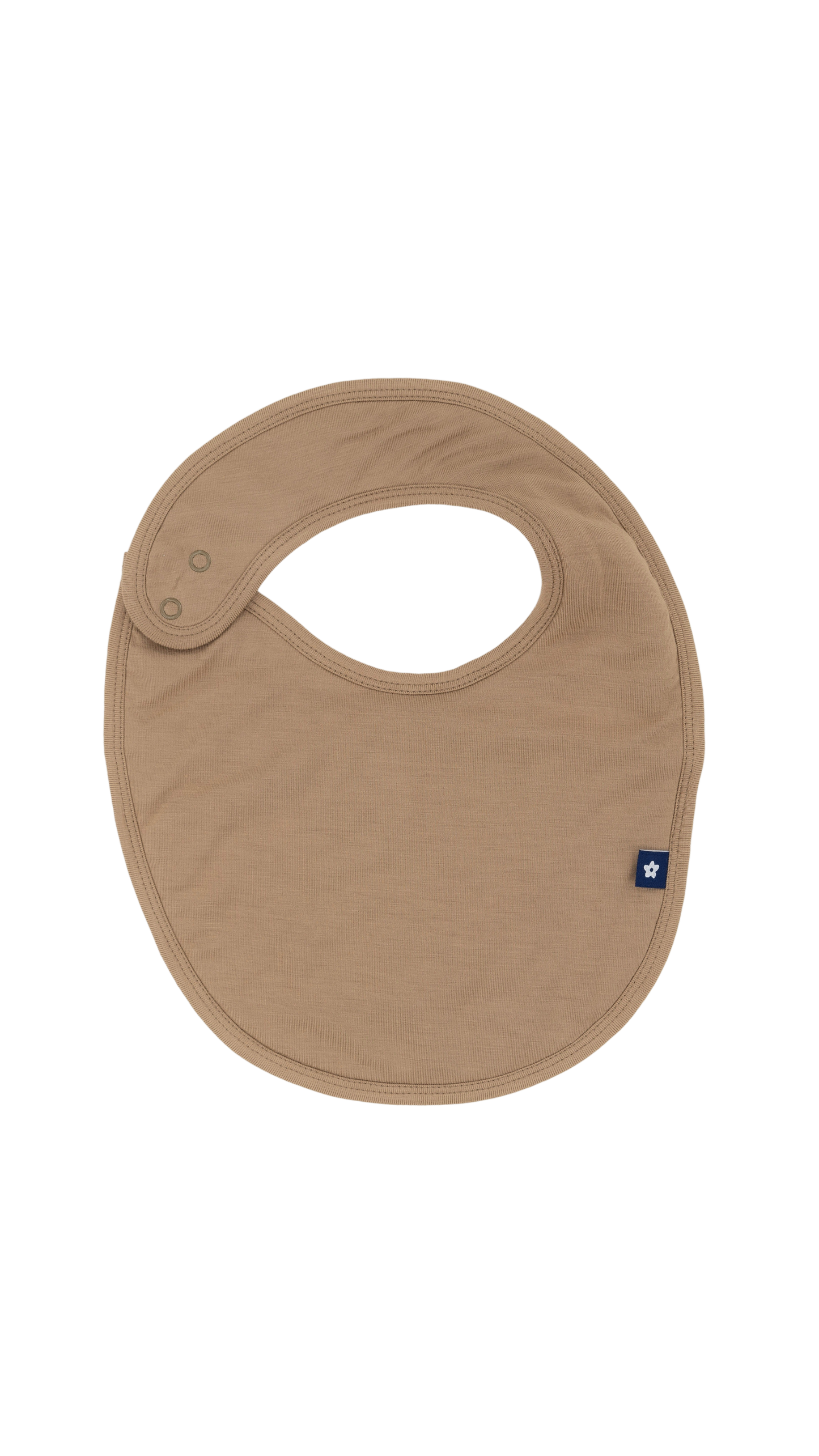 Plush Bib in Mocha