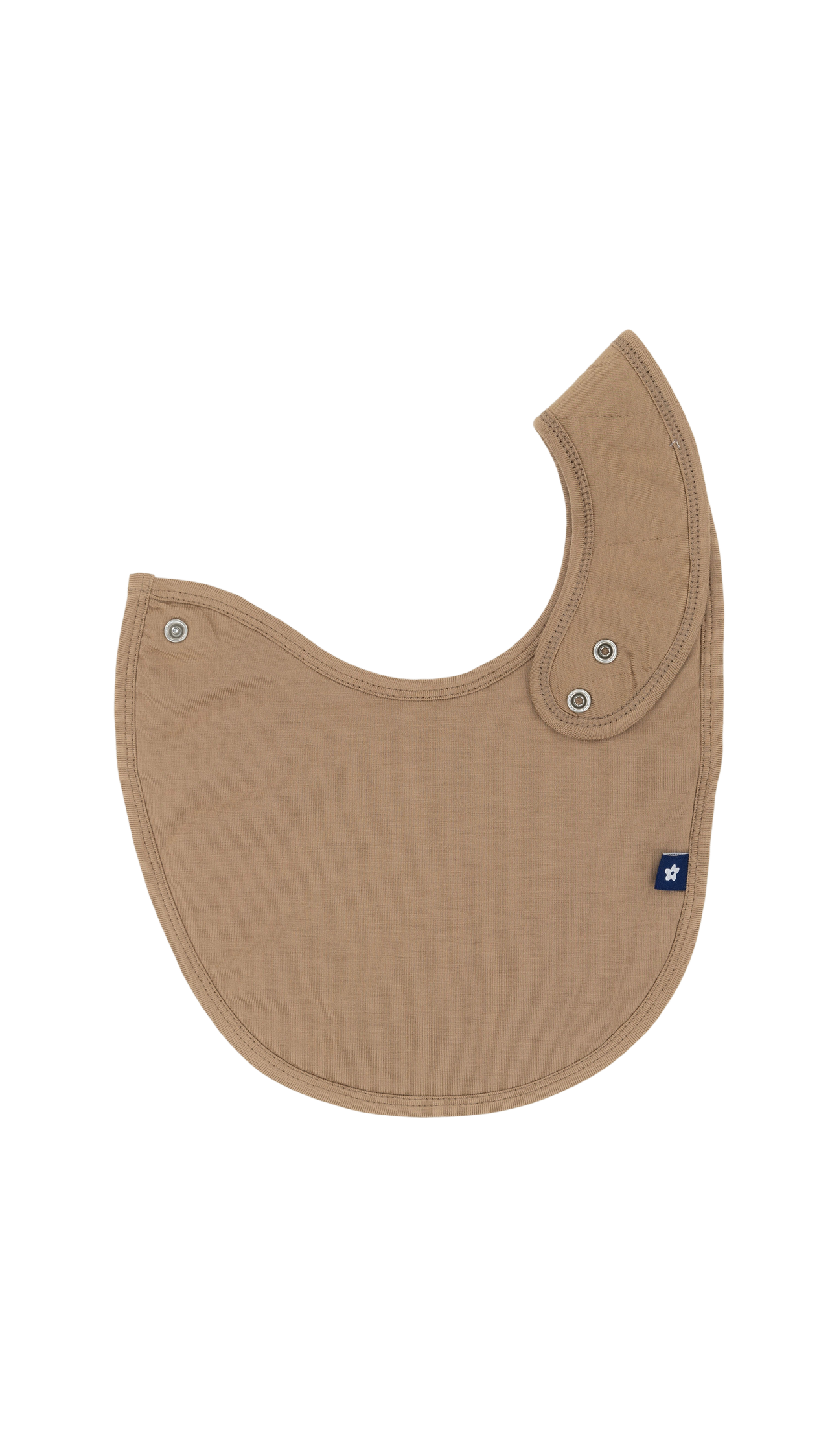 Plush Bib in Mocha