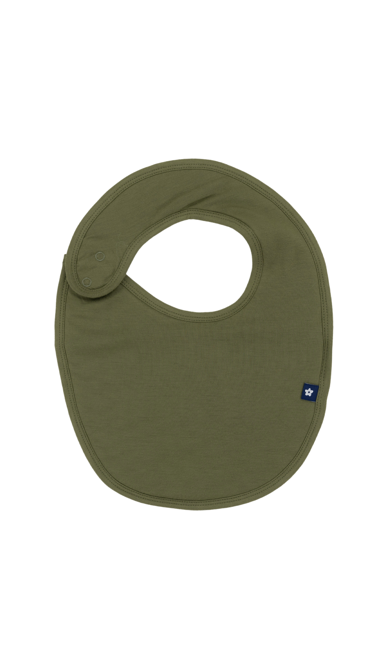 Plush Bib in Olive