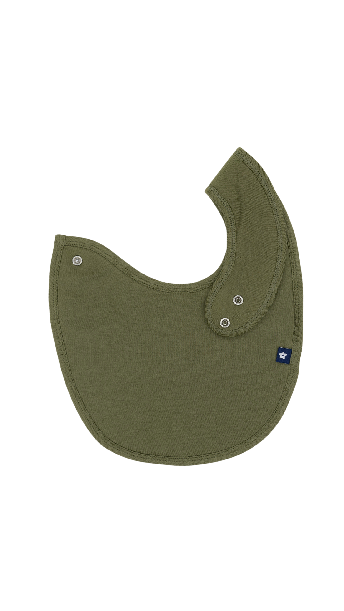 Plush Bib in Olive