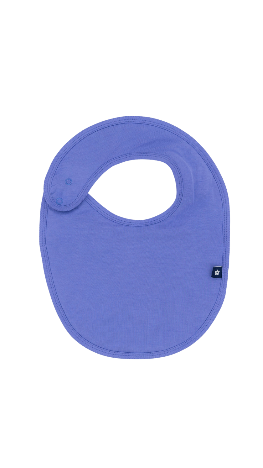 Plush Bib in Periwinkle