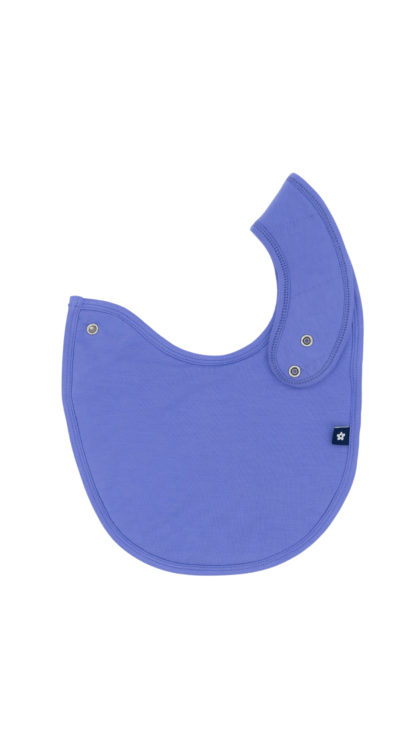 Plush Bib in Periwinkle