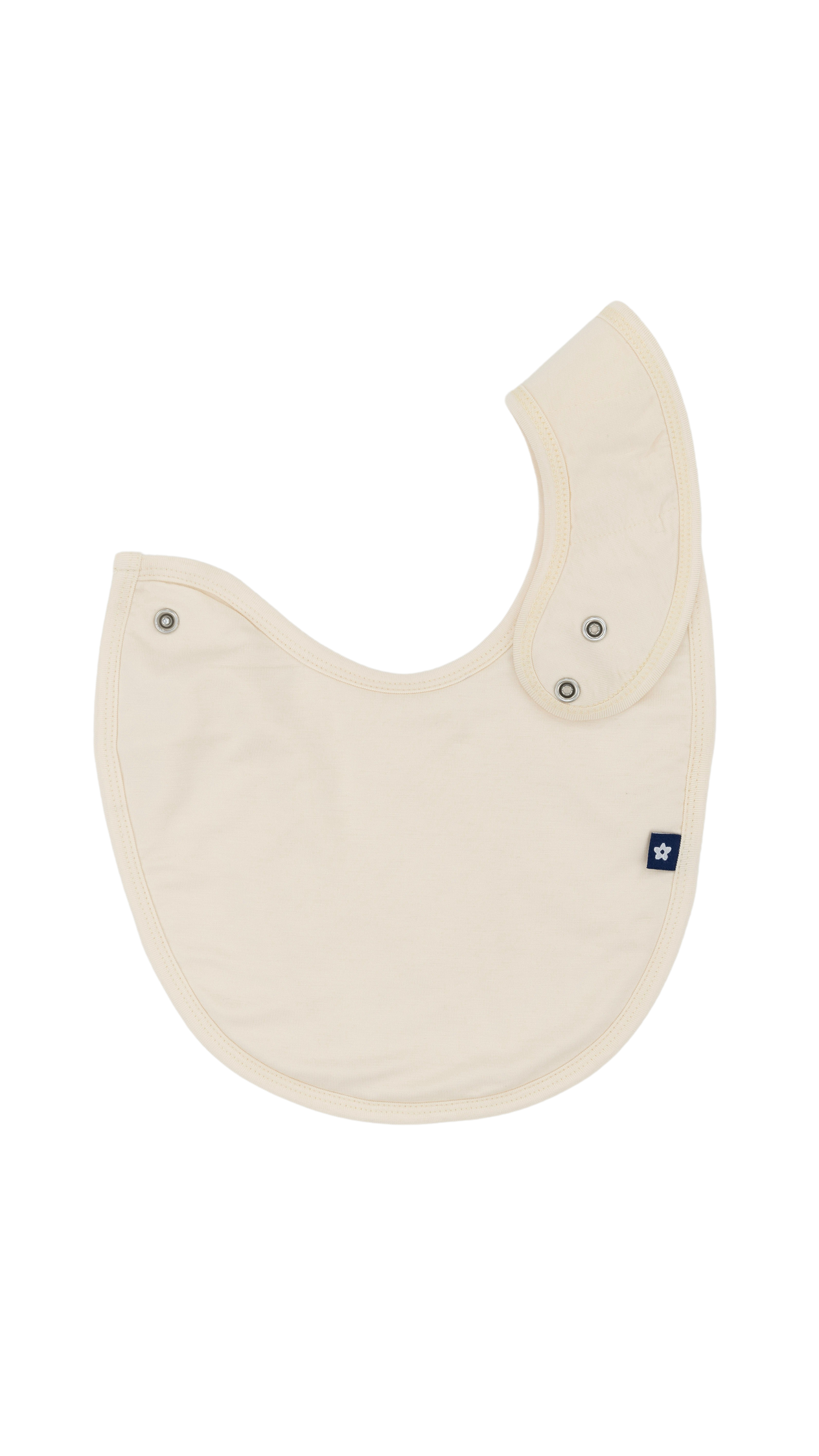 Plush Bib in Vanilla