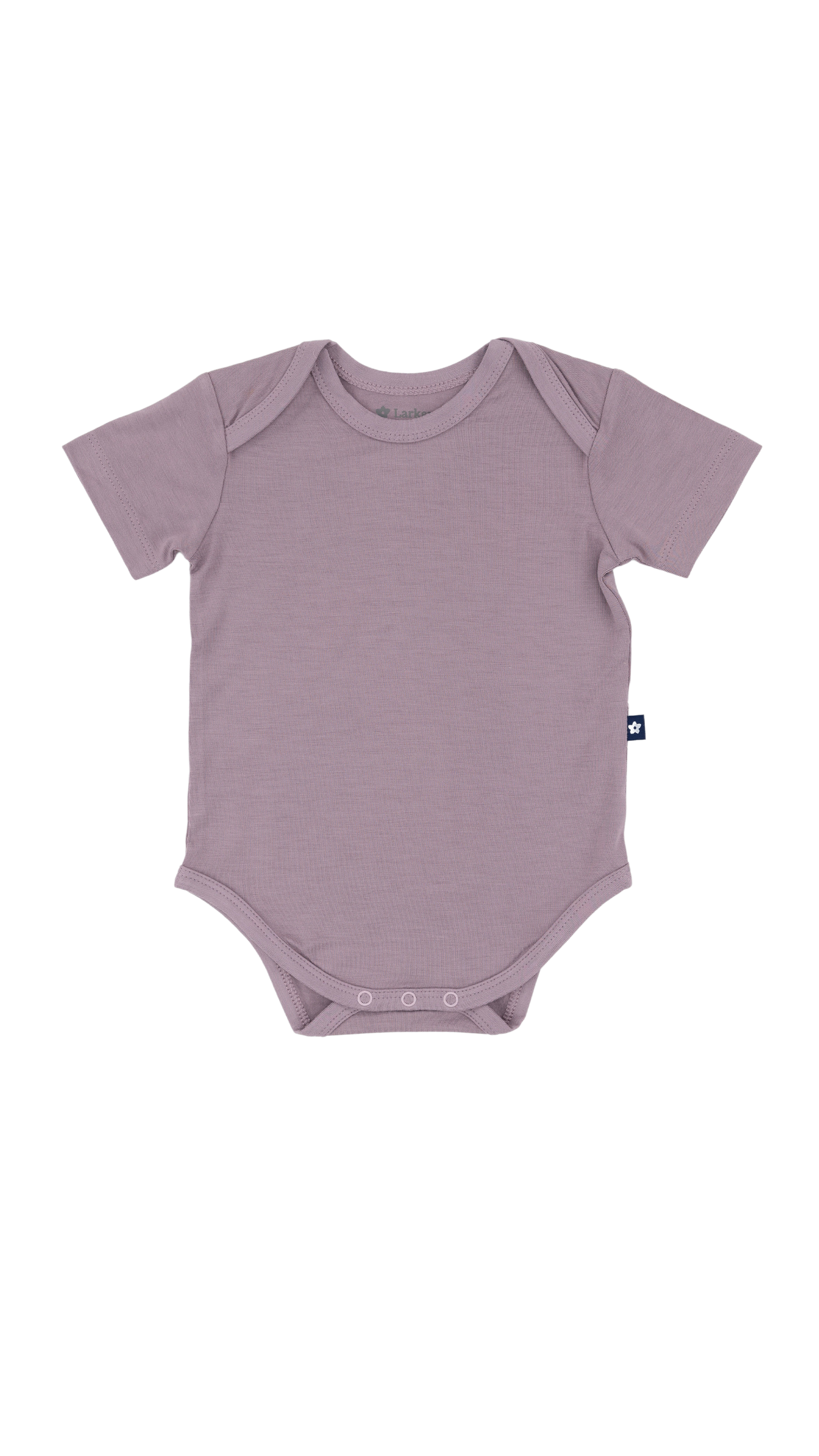 Short Sleeve Bodysuit in Grape