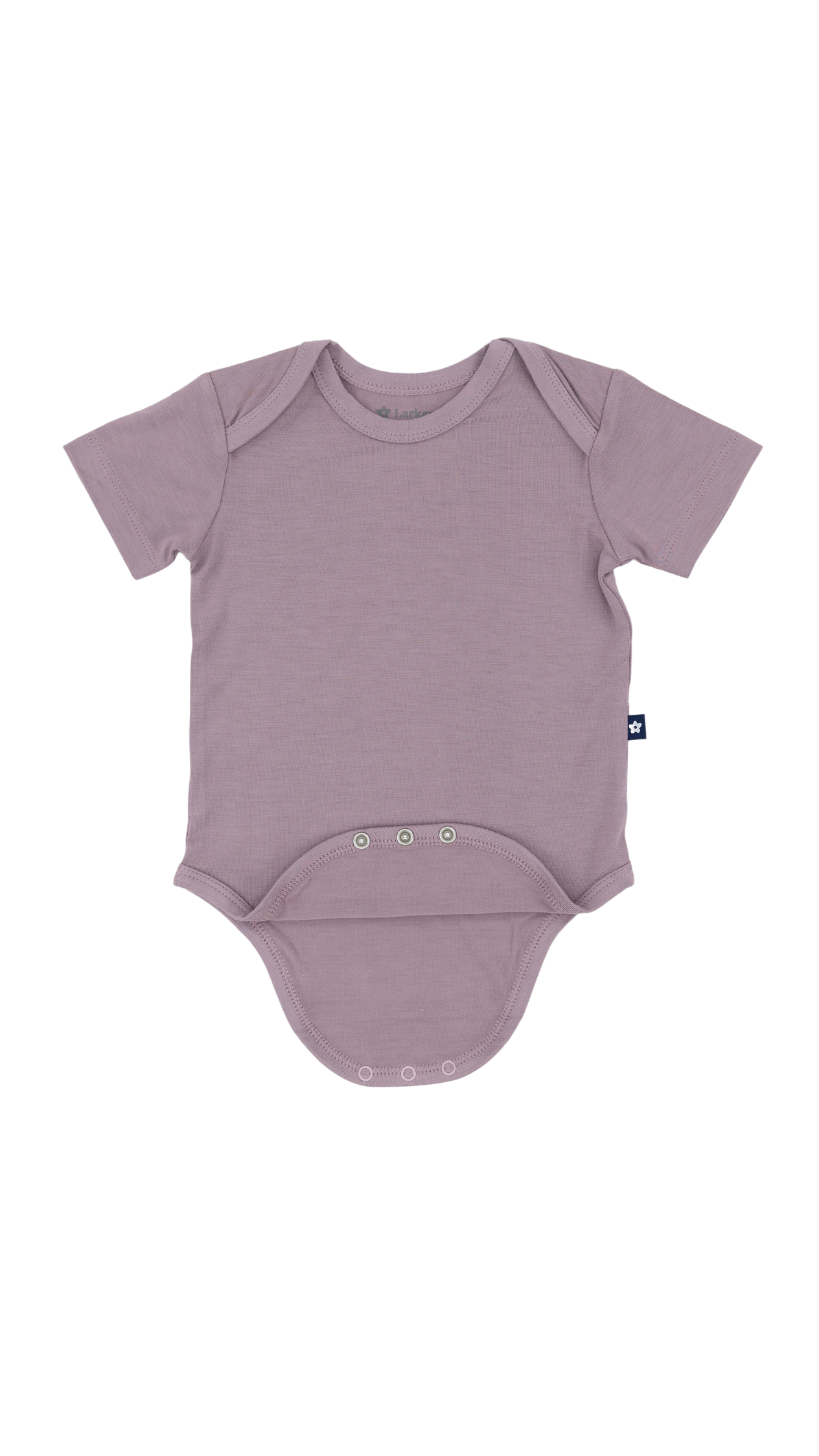 Short Sleeve Bodysuit in Grape