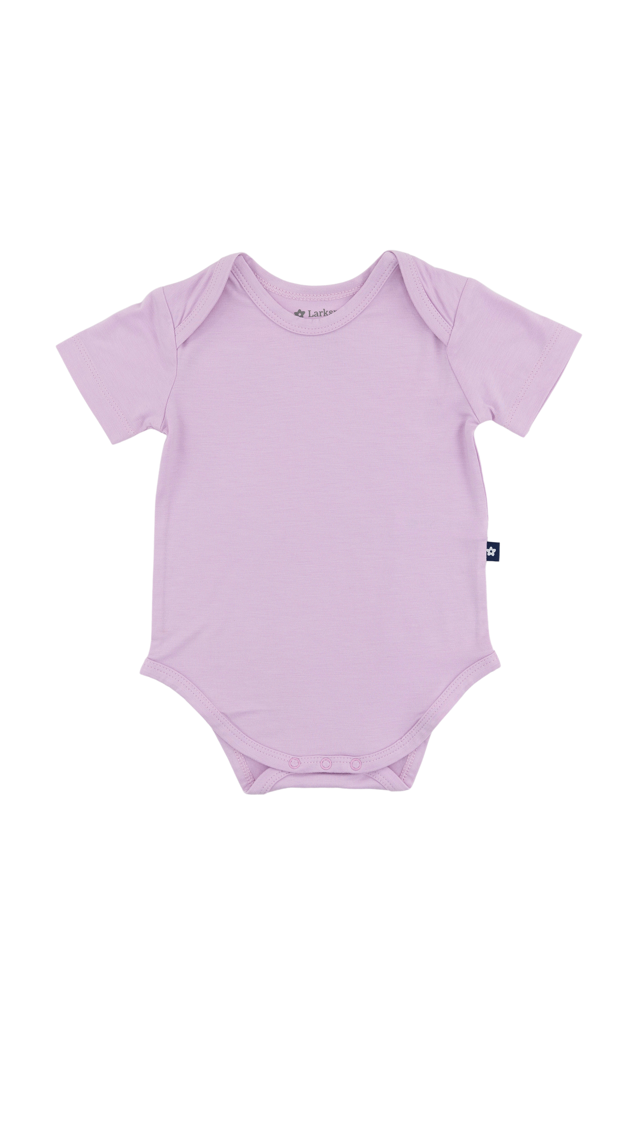 Short Sleeve Bodysuit in Orchid