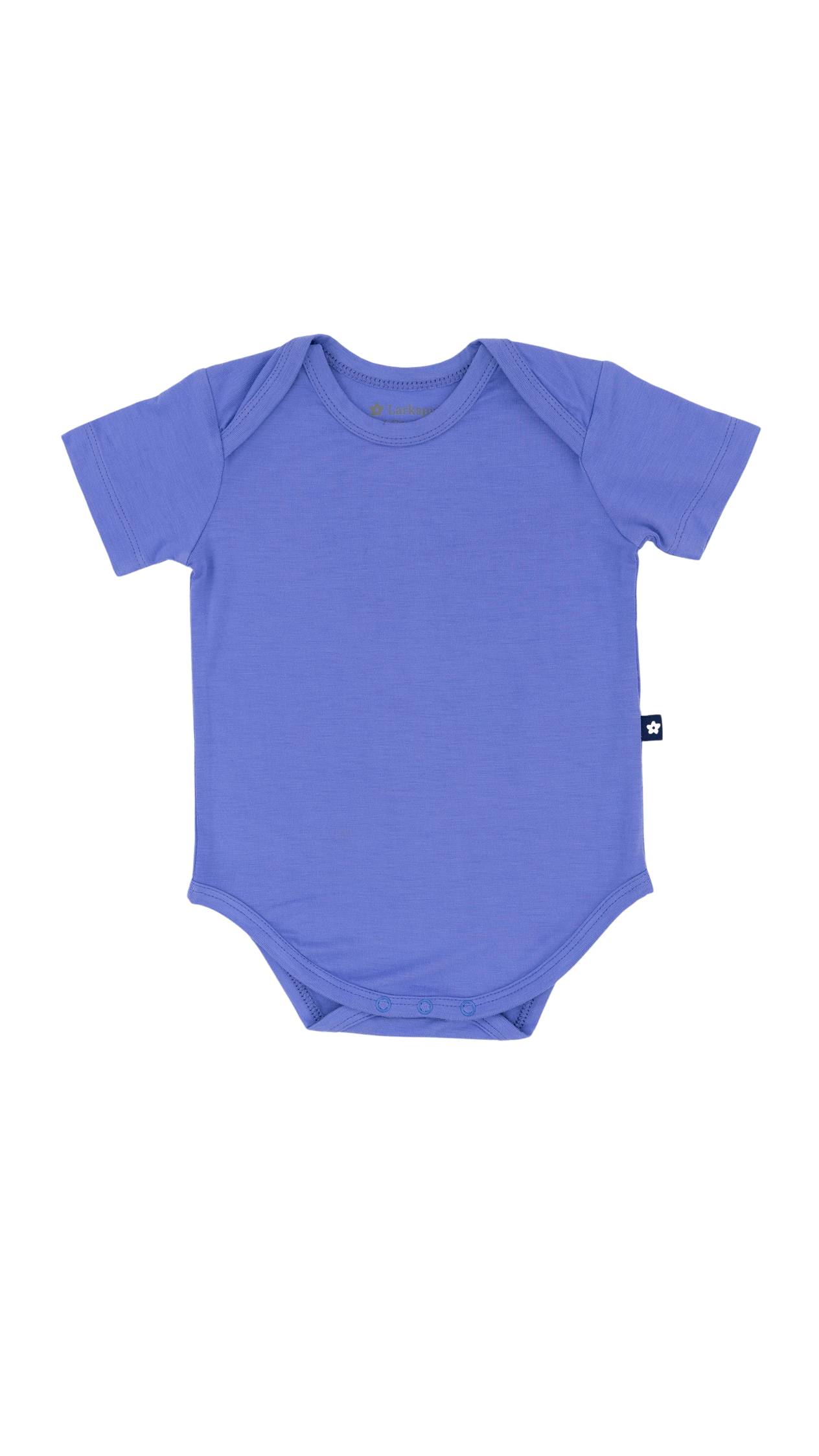 Short Sleeve Bodysuit in Periwinkle