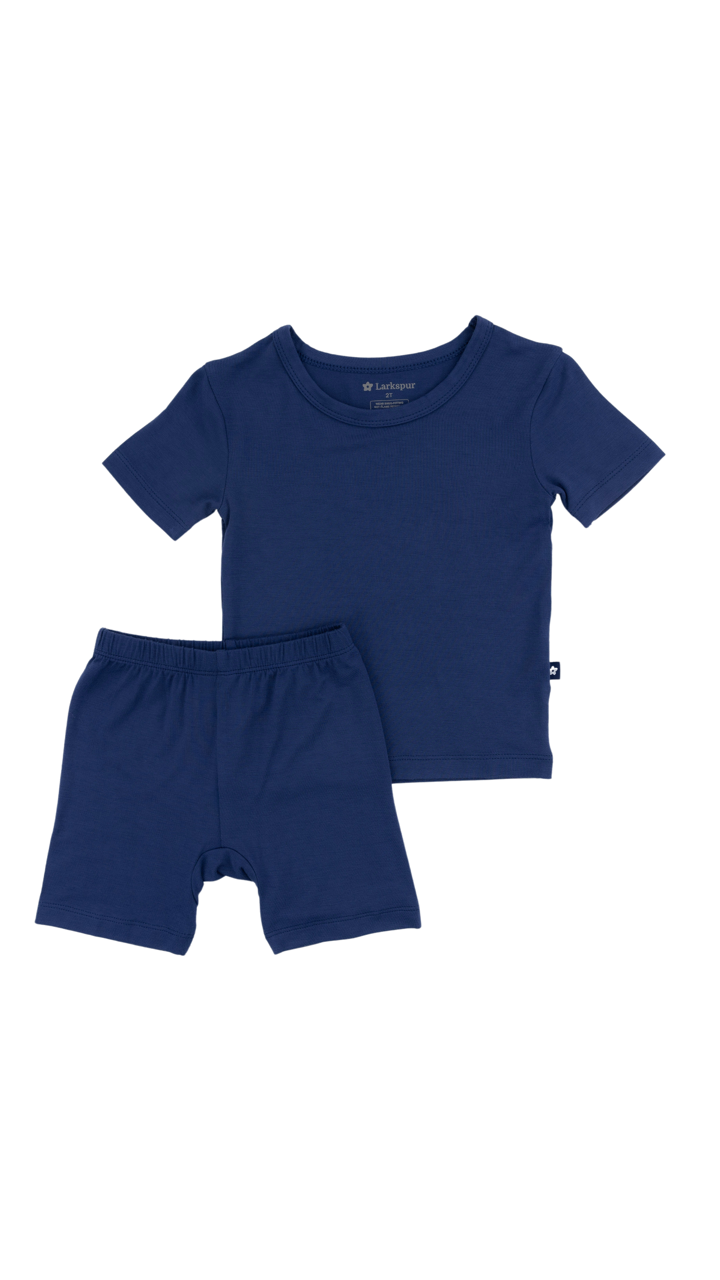 Short PJ Set in Larkspur