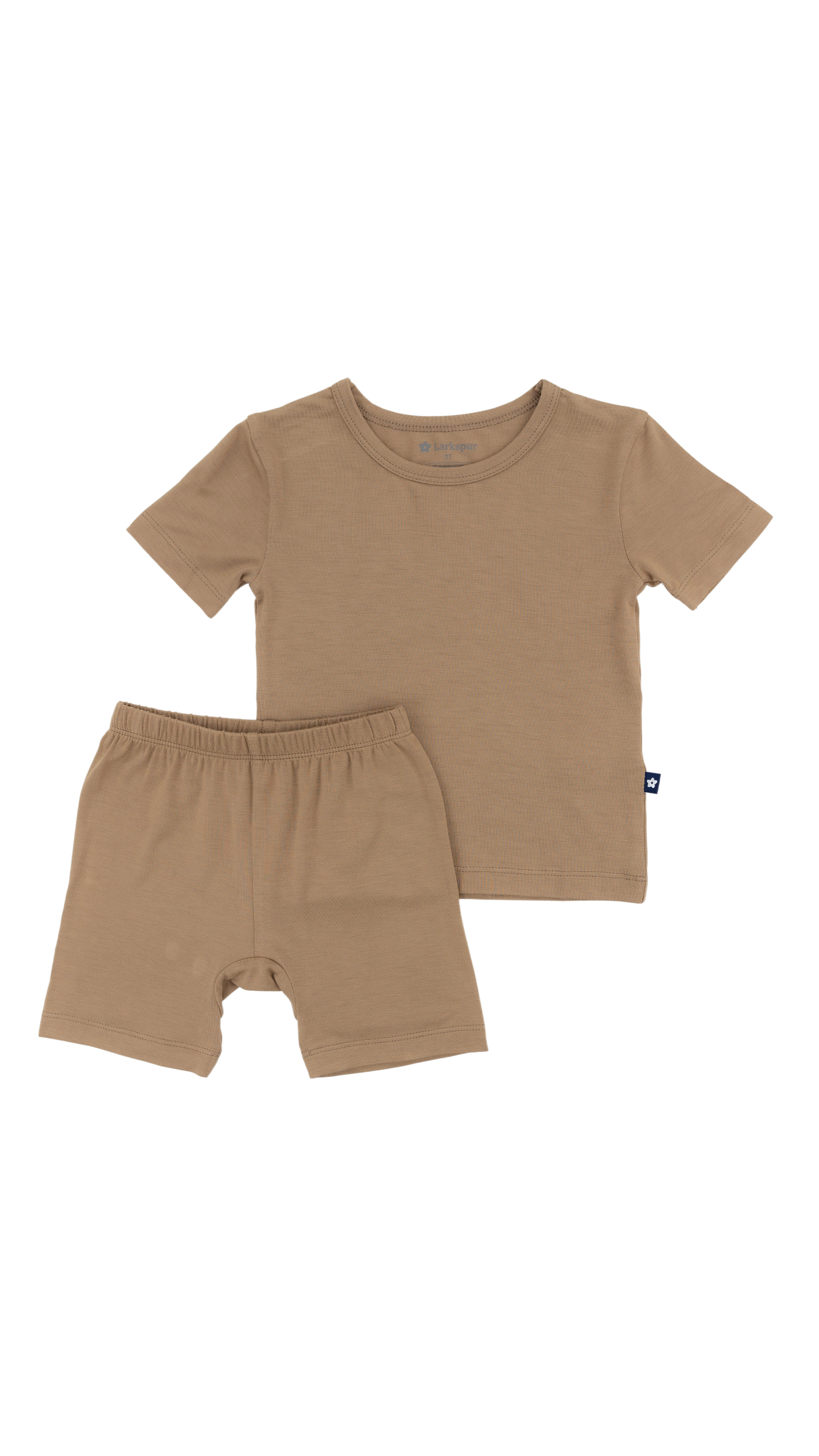 Short PJ Set in Mocha