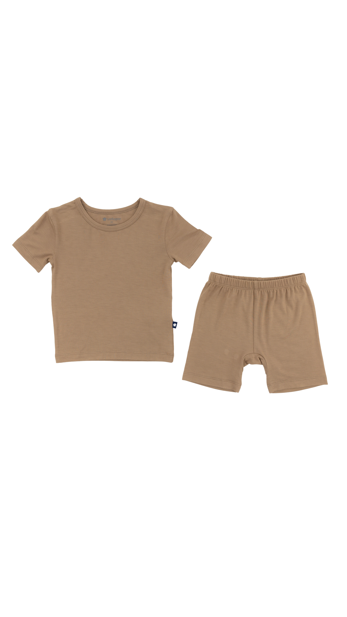 Short PJ Set in Mocha